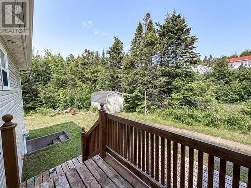 Deck off the kitchen - 100A Main Road, Lewin'S Cove, NL 