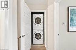 laundry conveniently located on upper bedroom level - 
