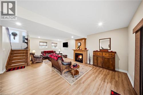206 Meredith Way, Grey, ON - Indoor With Fireplace