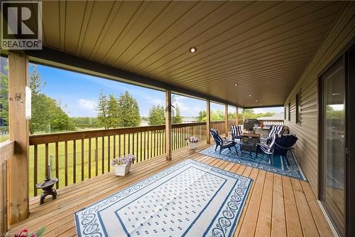 206 Meredith Way, Grey, ON - Outdoor With Deck Patio Veranda With Exterior