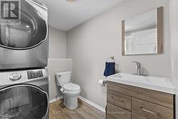 Main floor bath and Laundry - 