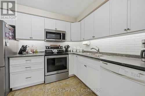 Kitchen - 201 - 141 Church Street, St. Catharines (Downtown), ON - Indoor Photo Showing Kitchen With Double Sink