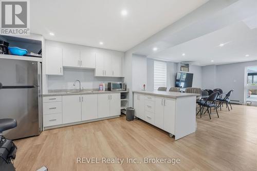 Party Room Kitchen - 201 - 141 Church Street, St. Catharines (Downtown), ON - Indoor Photo Showing Kitchen