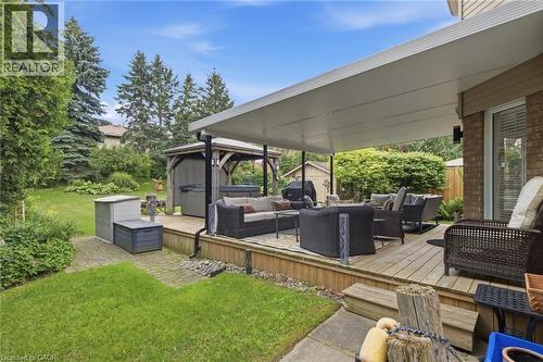 196 Harwood Road, Cambridge, ON - Outdoor With Deck Patio Veranda With Exterior