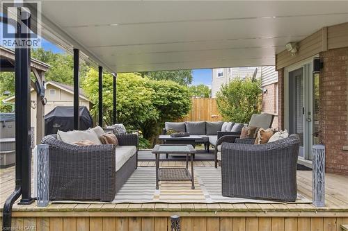 196 Harwood Road, Cambridge, ON - Outdoor With Deck Patio Veranda With Exterior