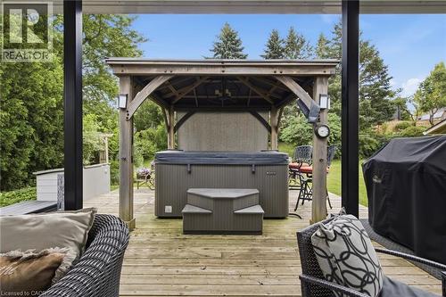 196 Harwood Road, Cambridge, ON - Outdoor With Deck Patio Veranda With Exterior