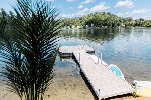 Bord de l'eau - 614 Ch. Du Tour-Du-Lac, Lac-Simon, QC - Outdoor With Body Of Water With View