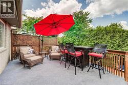Deck off of the kitchen - 