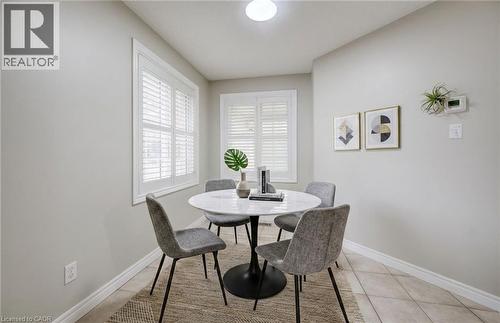 Virtually Staged - 123 Forest Edge Trail, Kitchener, ON - Indoor Photo Showing Dining Room