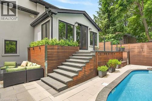 26 Freeland Court, Hamilton, ON - Outdoor With In Ground Pool With Deck Patio Veranda With Exterior