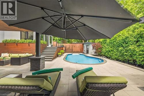 26 Freeland Court, Hamilton, ON - Outdoor With In Ground Pool
