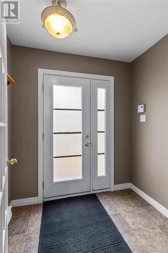Front Entry Foyer with Modern New Door - 7 Penney Crescent, St John'S, NL 