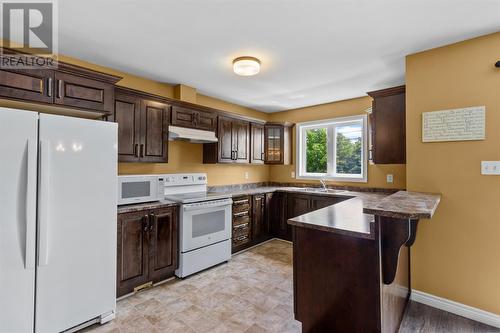 Updated Open Concept Kitchen with Peninsula - 7 Penney Crescent, St John'S, NL 