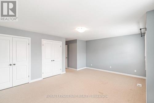 Primary bedroom with double closets - 22 - 45 Seabreeze Crescent, Hamilton, ON 