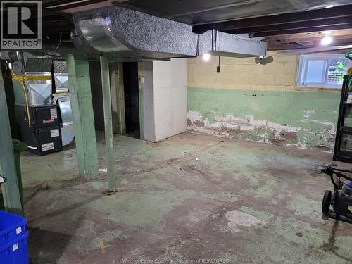 911 Langlois, Windsor, ON - Indoor Photo Showing Basement