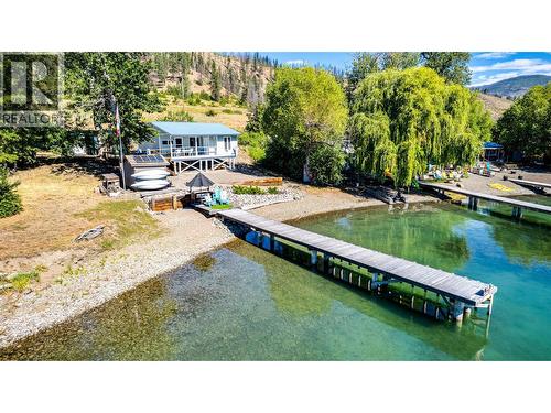 Dock - 1 Imtil Road, Vernon, BC - Outdoor With Body Of Water