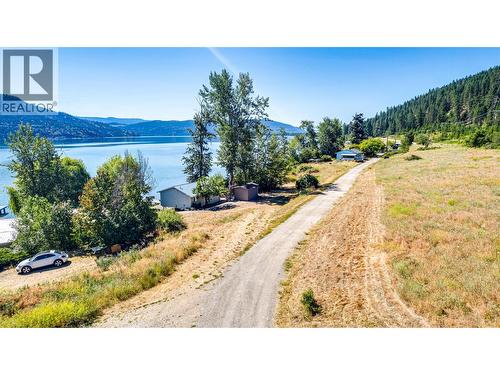 Driveway - 1 Imtil Road, Vernon, BC - Outdoor With Body Of Water With View