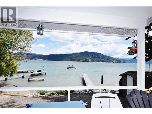 view from the deck - 1 Imtil Road, Vernon, BC - Outdoor With Body Of Water With View