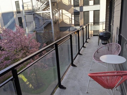 Balcony - 316-555 Boul. René-Lévesque E., Montréal (Ville-Marie), QC - Outdoor With Balcony With Exterior