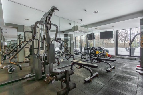 Exercise Room - 316-555 Boul. René-Lévesque E., Montréal (Ville-Marie), QC - Indoor Photo Showing Gym Room