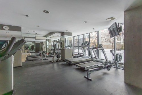 Exercise Room - 316-555 Boul. René-Lévesque E., Montréal (Ville-Marie), QC - Indoor Photo Showing Gym Room