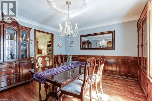 215 Briar Hill Crescent, Ancaster, ON - Indoor Photo Showing Dining Room