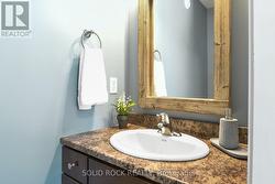 Main floor powder room - 