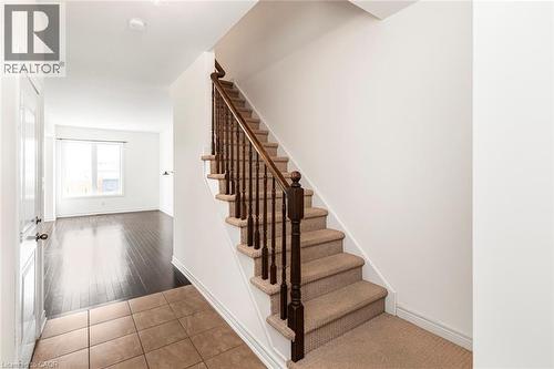 Stairway to the 2nd floor - 45 Seabreeze Crescent Unit# 22, Stoney Creek, ON 