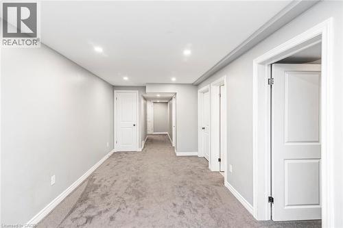 Basement family room - 45 Seabreeze Crescent Unit# 22, Stoney Creek, ON 