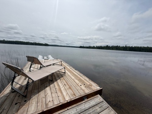 Vue sur l'eau - 479 Ch. Du Lac-De-L'Argentier, Fugèreville, QC - Outdoor With Body Of Water With View
