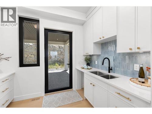 245 Turnberry Street Lot# 8, Kelowna, BC - Indoor Photo Showing Kitchen With Double Sink