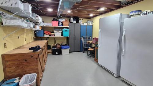 8793 Colony Road, Wardner, BC - Indoor Photo Showing Basement