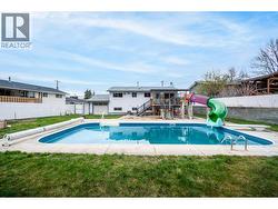 With an inground pool and WATERSLIDE!! - 