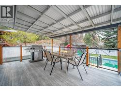 Covered deck with Duradek & glass railings! - 