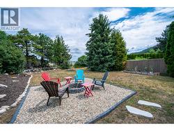 With fun fire pit area for hanging out! - 