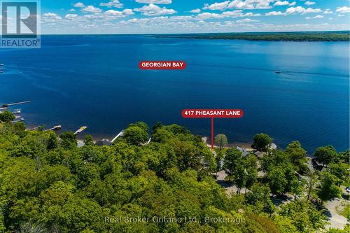 417 Pheasant Lane, Midland, ON - Outdoor With Body Of Water With View