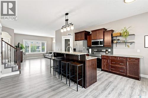 835 Lamarsh Lane, Saskatoon, SK - Indoor Photo Showing Kitchen With Upgraded Kitchen