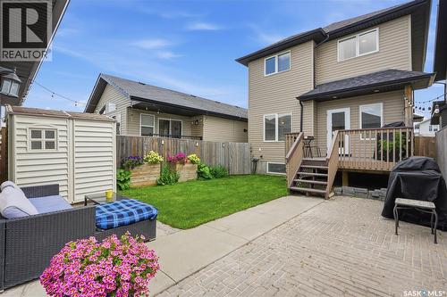 835 Lamarsh Lane, Saskatoon, SK - Outdoor With Deck Patio Veranda