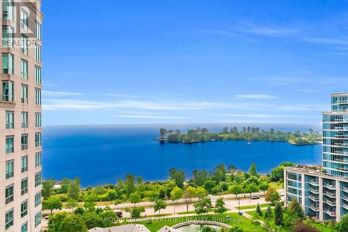 Lake Ontario View From Unit - 1603 - 2111 Lake Shore Boulevard W, Toronto, ON 