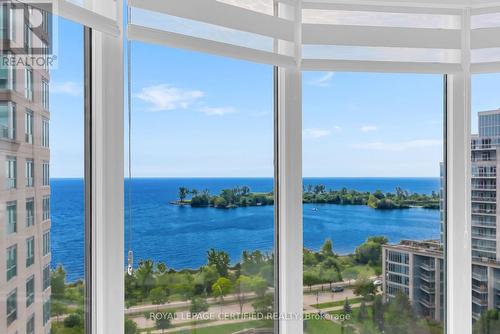 Lake Ontario From Living Room - 1603 - 2111 Lake Shore Boulevard W, Toronto, ON 