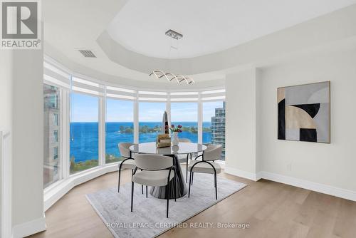Living Room View 1 - 1603 - 2111 Lake Shore Boulevard W, Toronto, ON 
