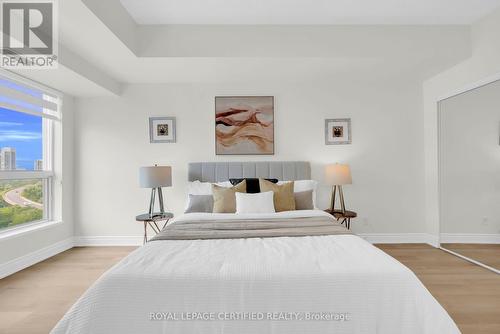Primary Bedroom View 2 - 1603 - 2111 Lake Shore Boulevard W, Toronto, ON 