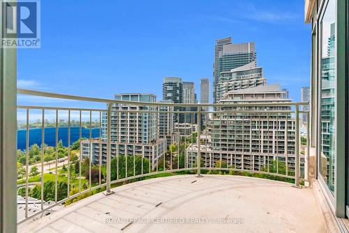 Balcony View 2 - 1603 - 2111 Lake Shore Boulevard W, Toronto, ON 