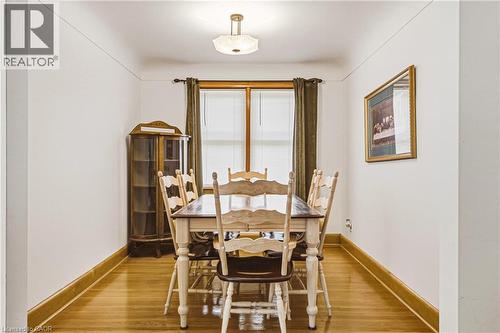 208 Glencarry Avenue, Hamilton, ON - Indoor Photo Showing Dining Room