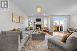 Living Room w/ Gas Fireplace - 