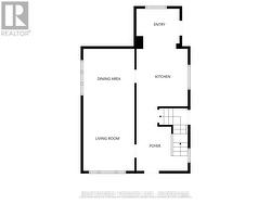Main level floor plan - 