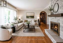 Virtually Staged Living Room - 