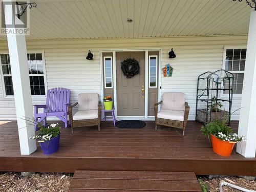Front porch - 9 Brook Road, Bay Roberts, NL - Outdoor With Deck Patio Veranda With Exterior