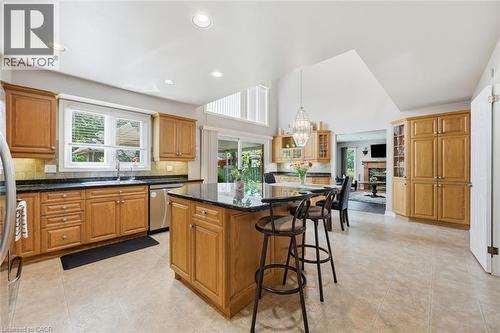 Primary Kitchen, bright, spacious, with deck access - 1 Idared Road, Carlisle, ON - Indoor Photo Showing Kitchen