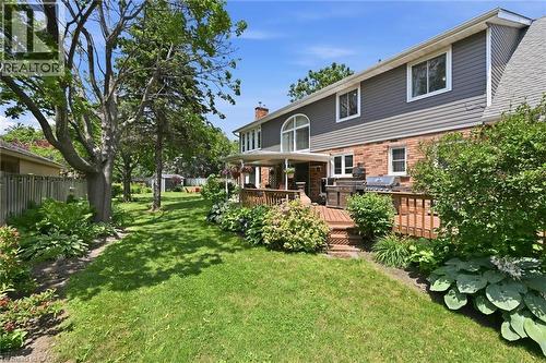 Rear yard - 1 Idared Road, Carlisle, ON - Outdoor With Deck Patio Veranda